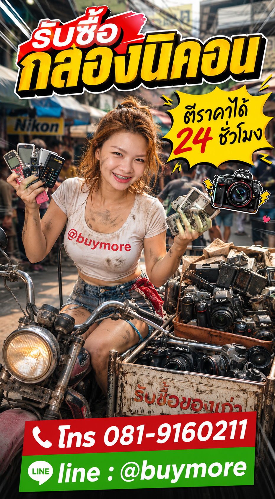 รับซื้อกล้องนิคอน saleng.net ติดต่อ Line @buymore