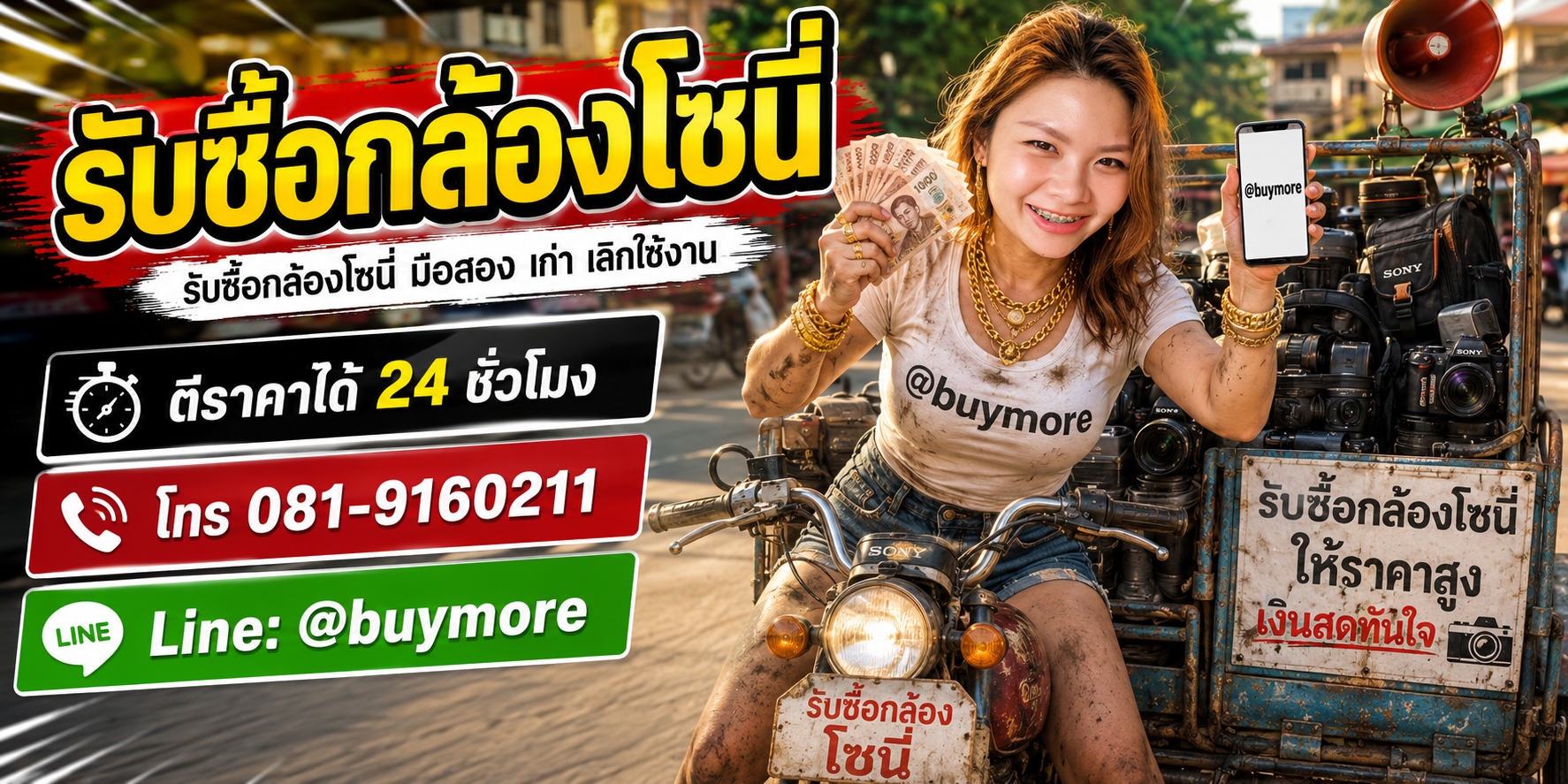 ขายกล้องโซนี่เก่าให้ saleng.net ให้ราคาดีและจ่ายเงินสด