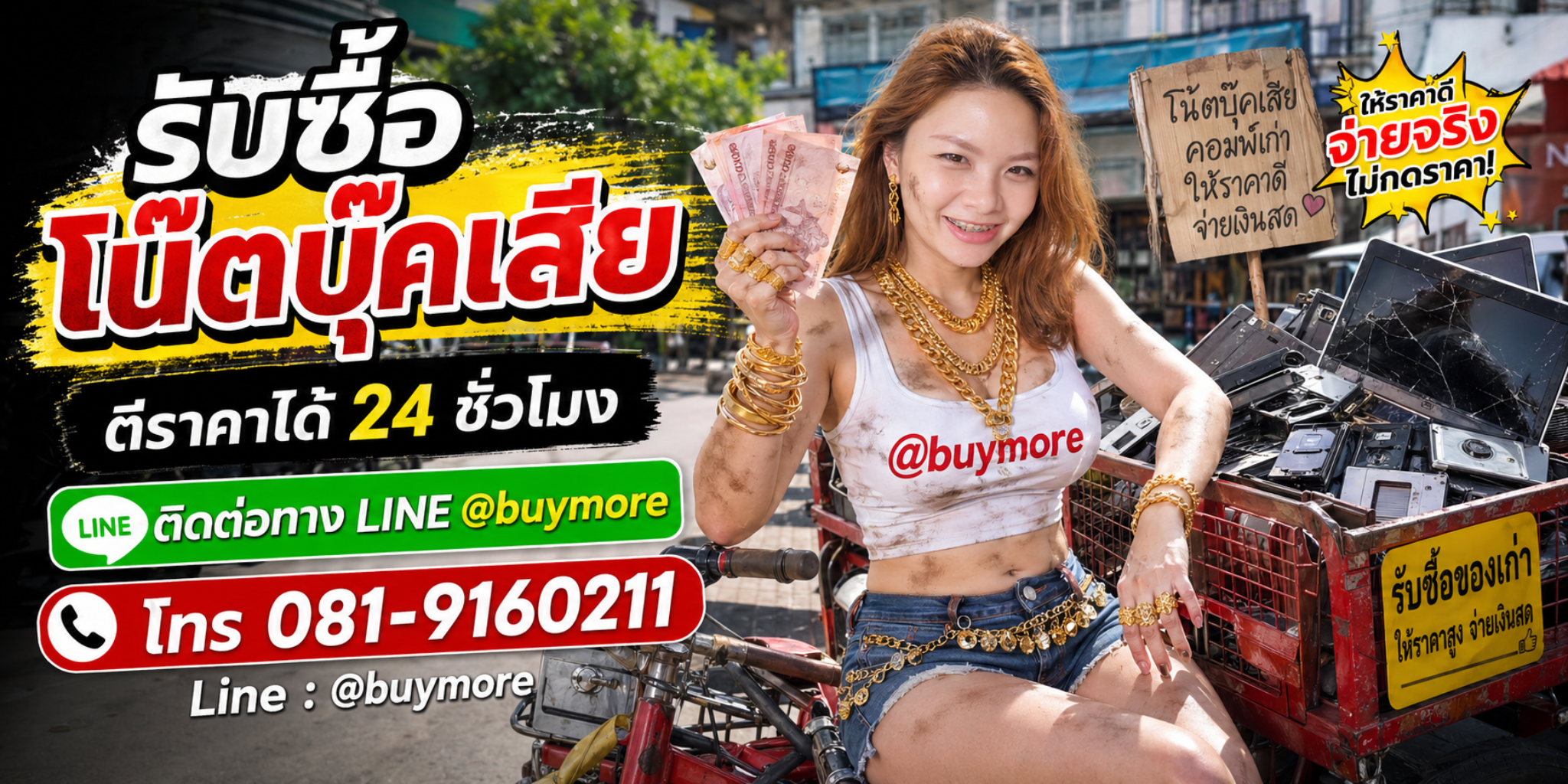 ขายโน๊ตบุ๊คเสียให้ saleng.net ให้ราคาดีและจ่ายเงินสด