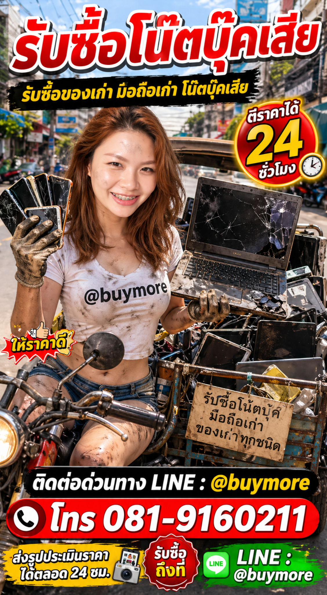 รับซื้อโน๊ตบุ๊คเสีย saleng.net ติดต่อ Line @buymore