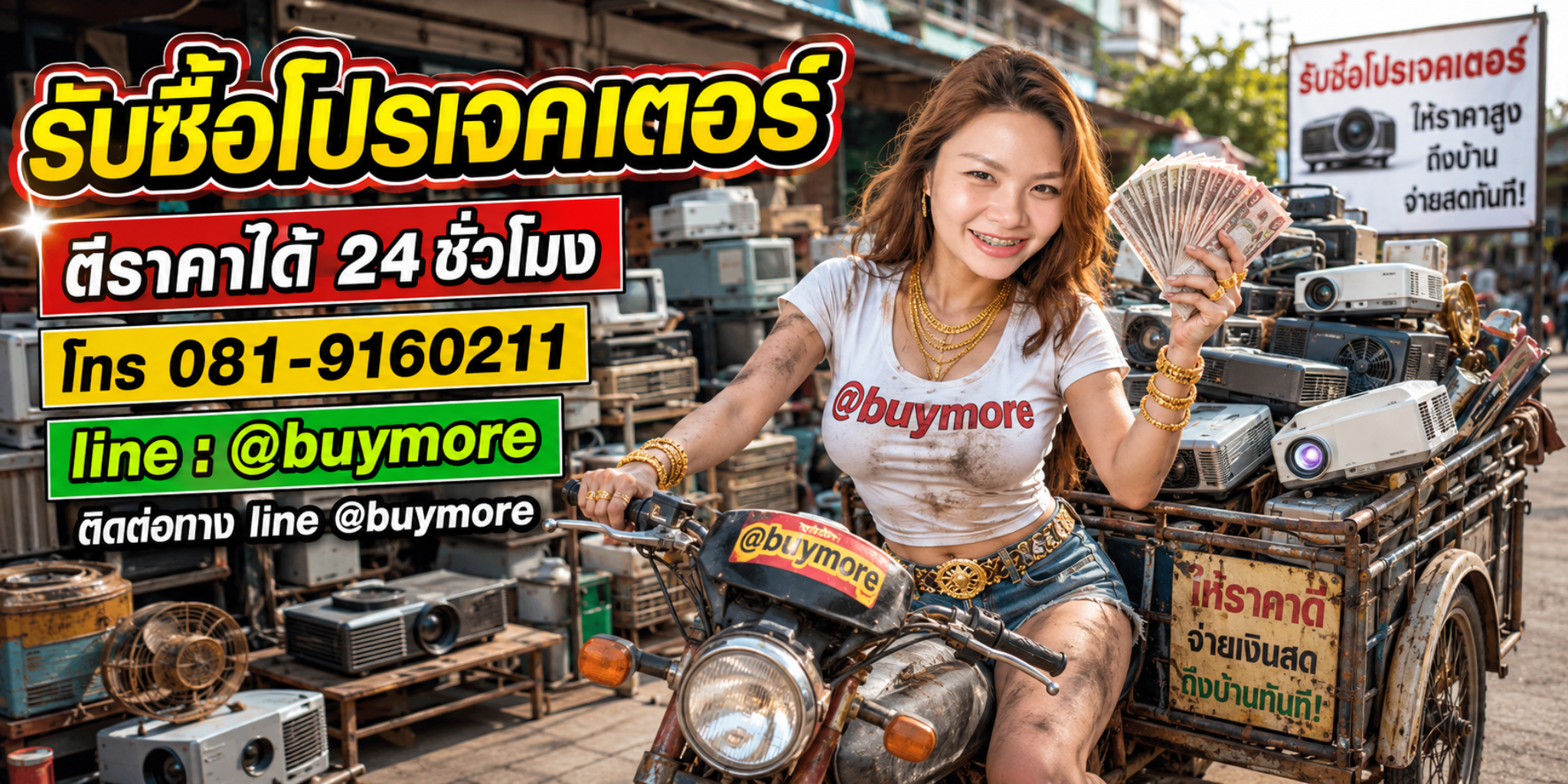 ขายโปรเจคเตอร์เก่าให้ saleng.net ให้ราคาดีและจ่ายเงินสด