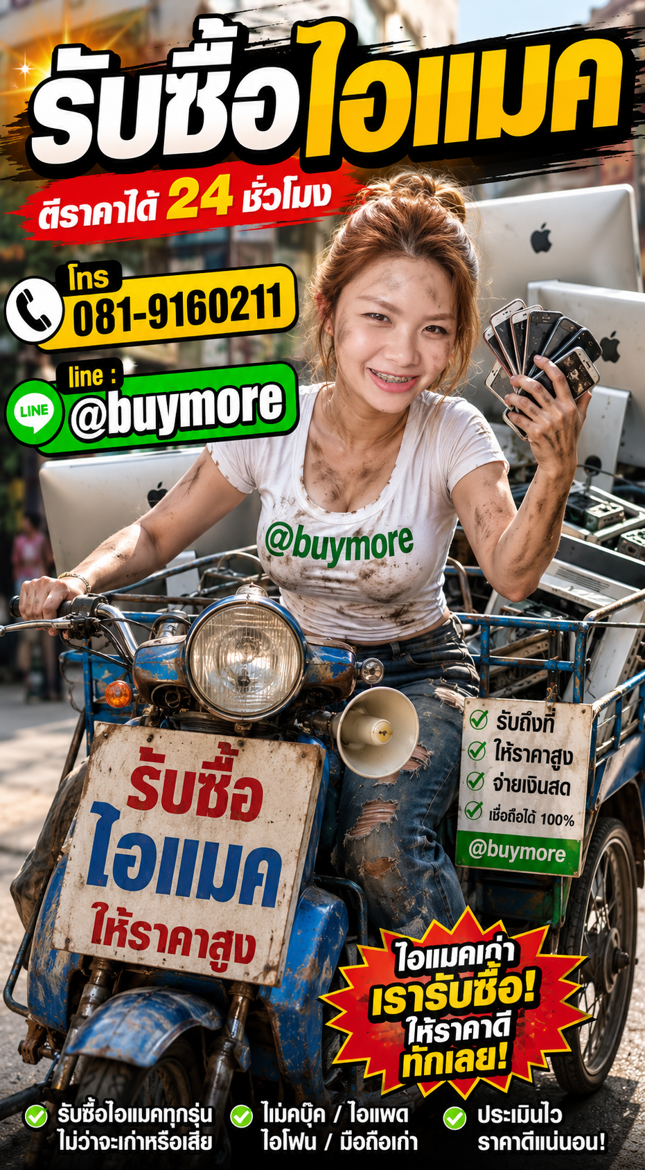 รับซื้อไอแมค รับซื้อ iMac saleng.net ติดต่อ Line @buymore