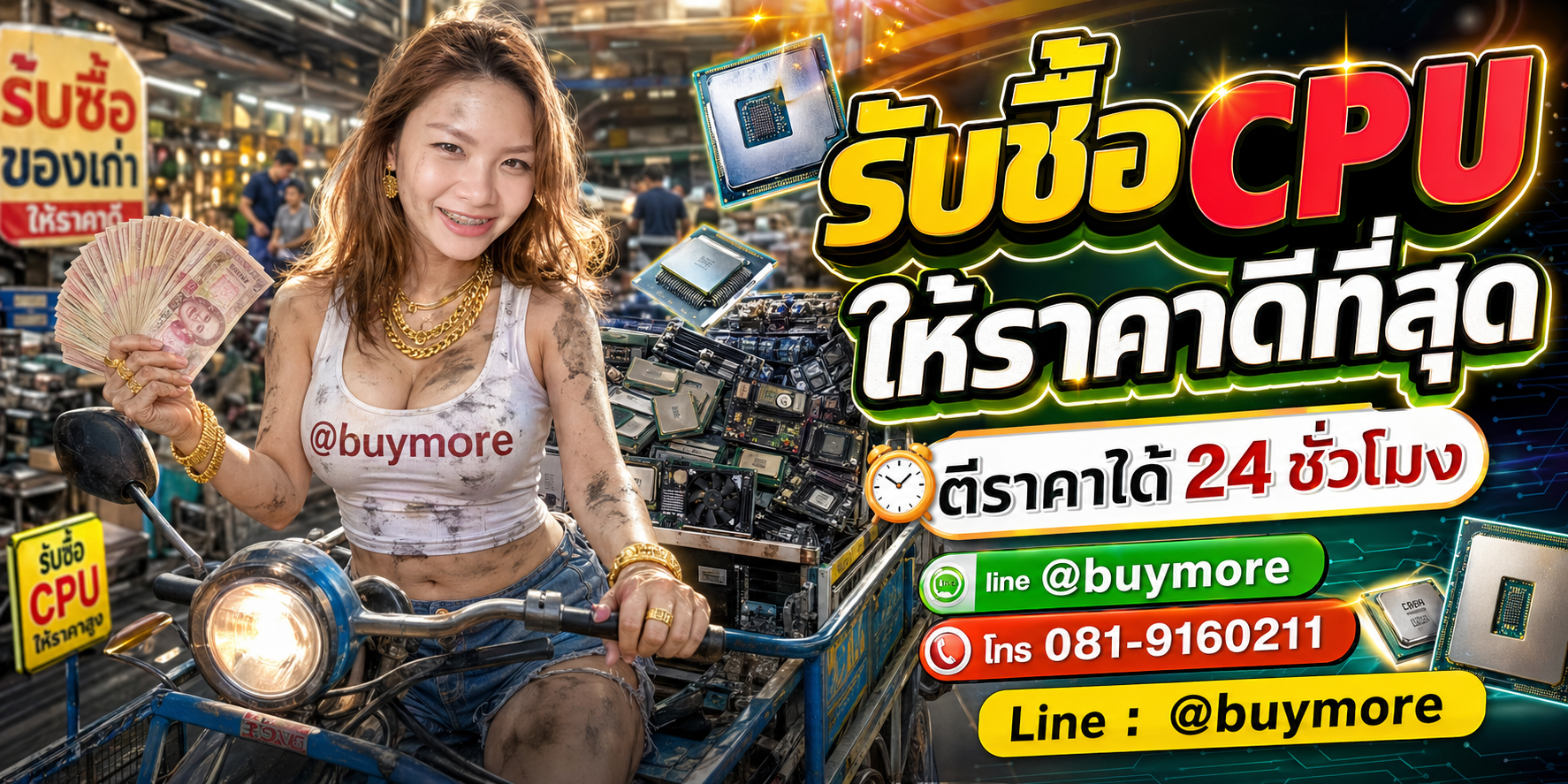 ขาย CPU เก่าให้ saleng.net ให้ราคาดีและจ่ายเงินสด