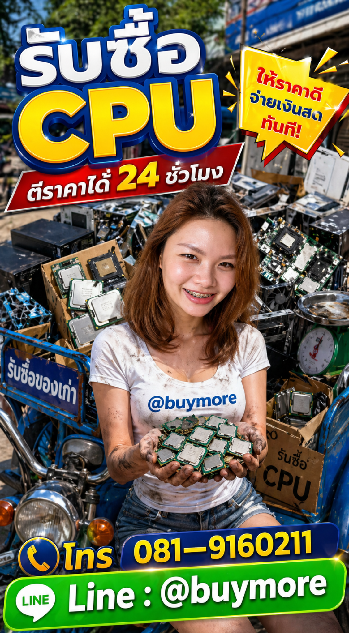 รับซื้อ CPU saleng.net ติดต่อ Line @buymore