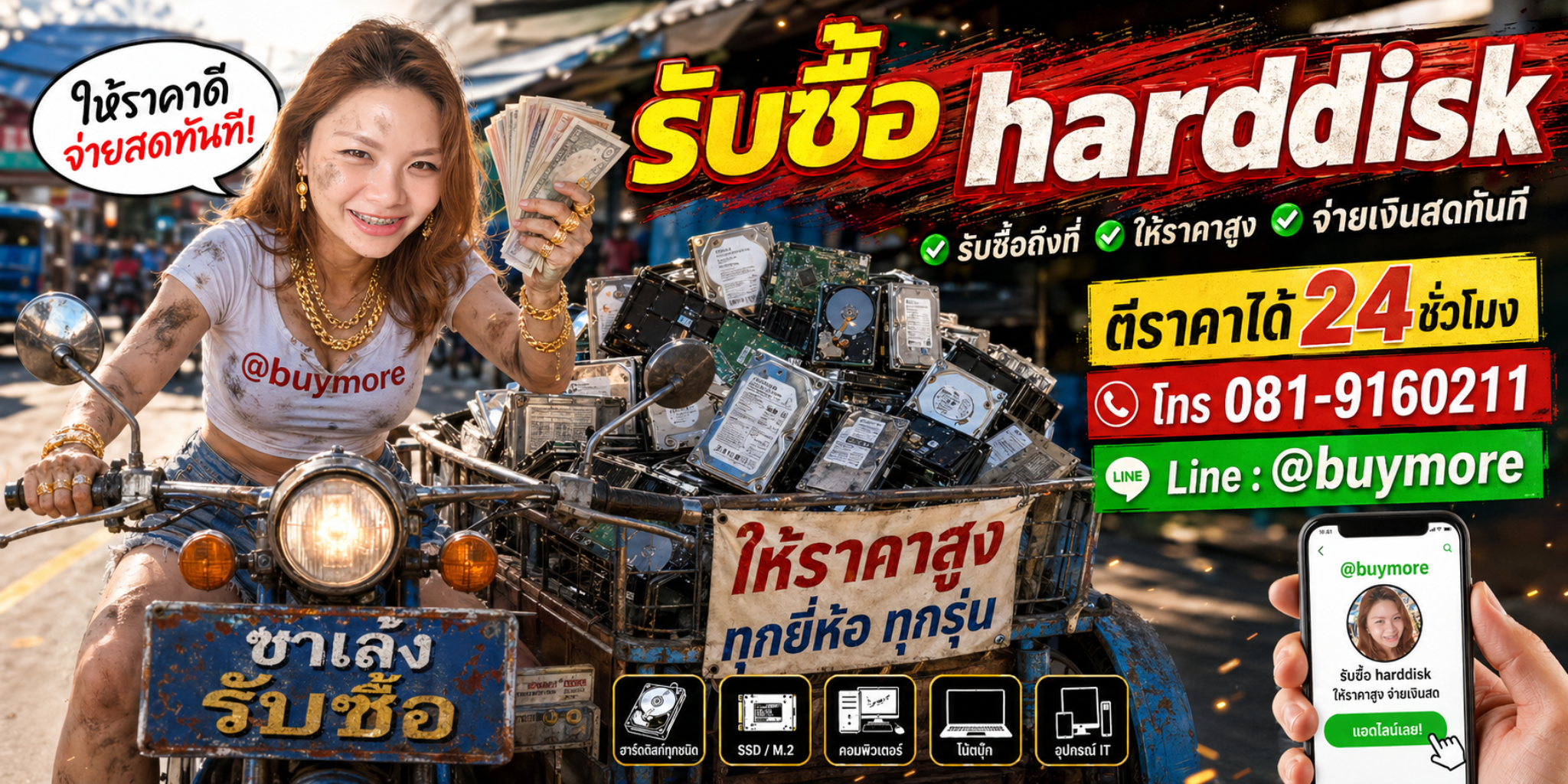 ขาย harddisk เก่าให้ saleng.net ให้ราคาดีและจ่ายเงินสด
