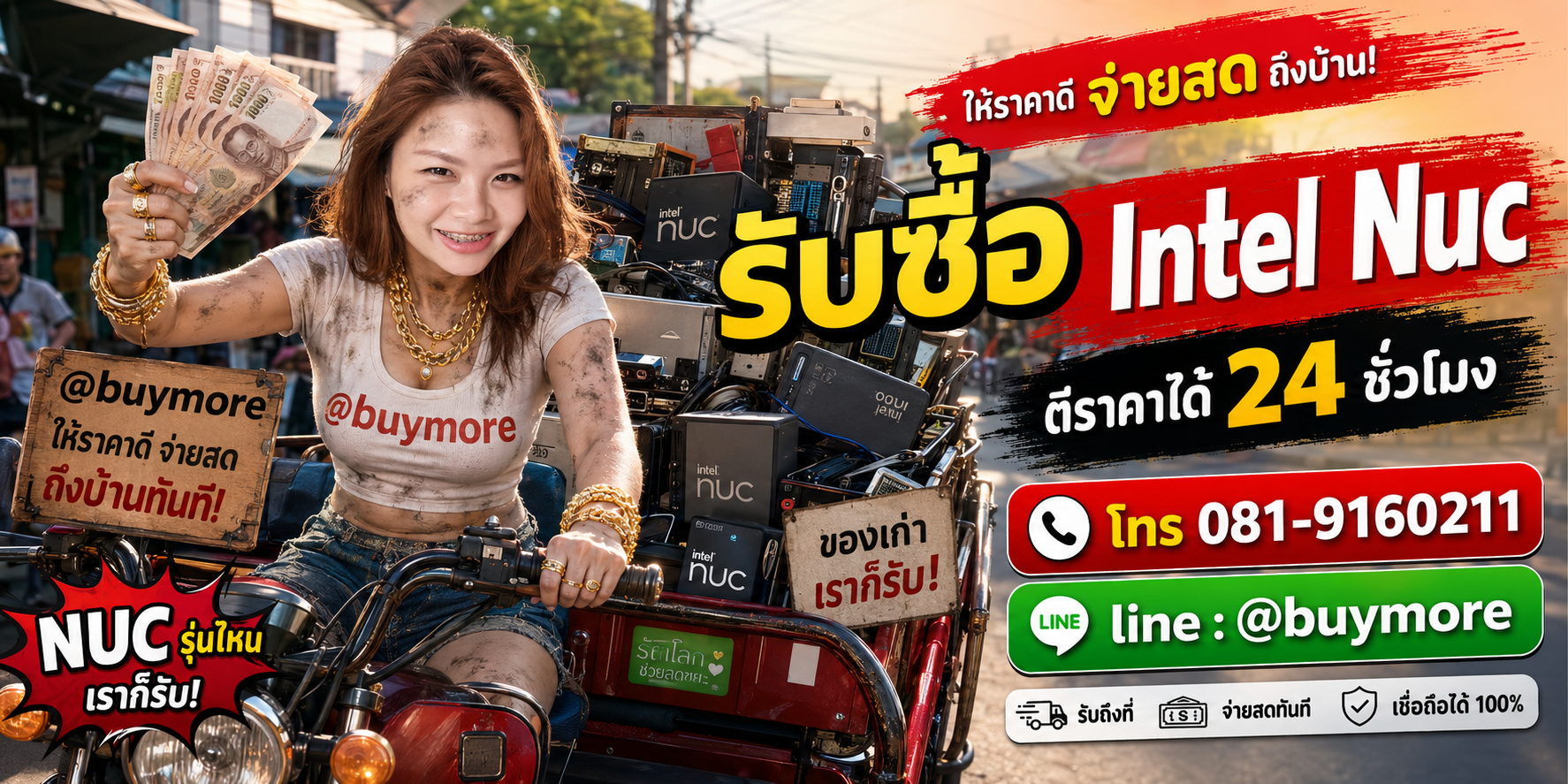 ขาย Intel NUC เก่าให้ saleng.net ให้ราคาดีและจ่ายเงินสด