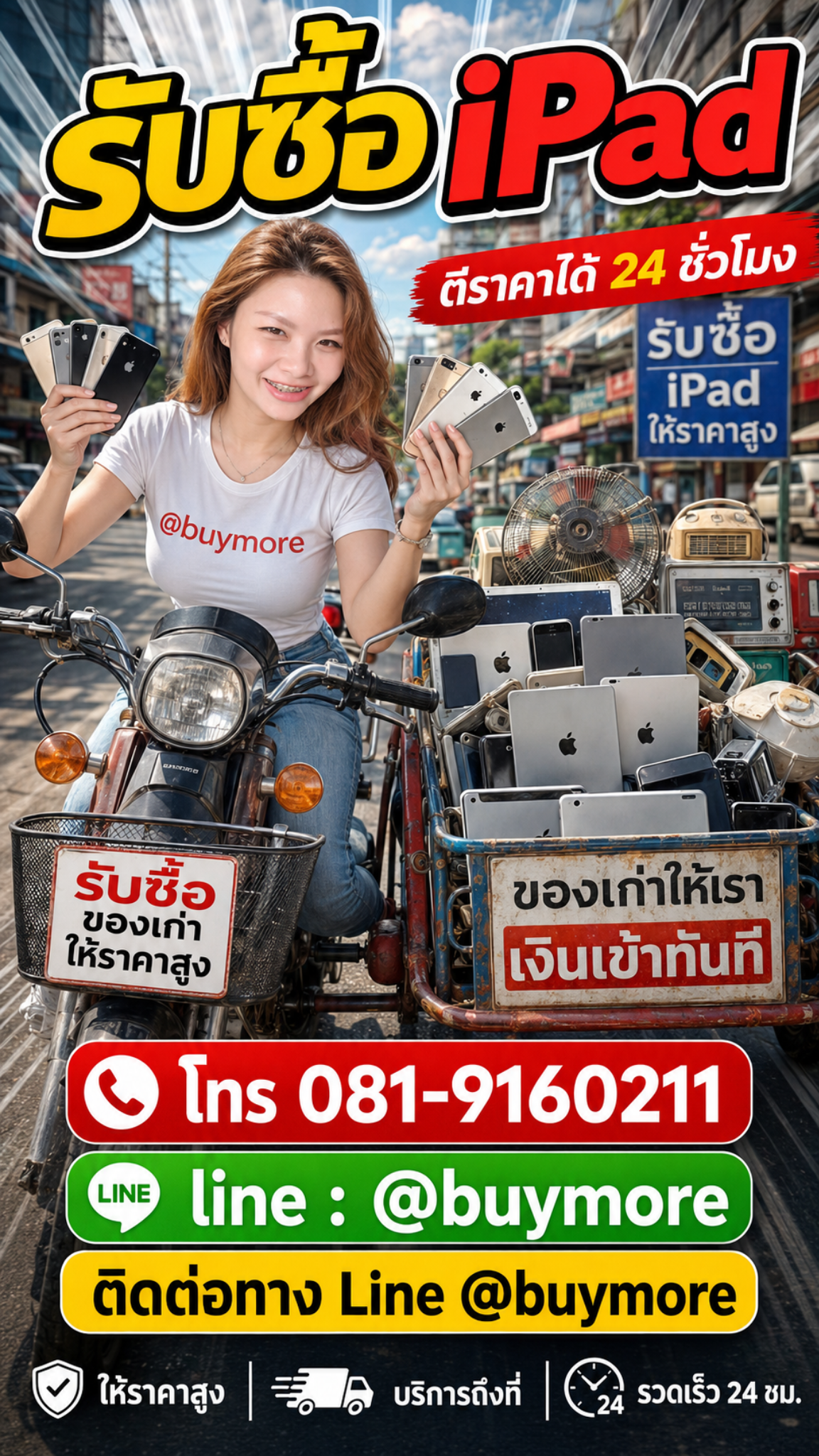 รับซื้อ iPad saleng.net ติดต่อ Line @buymore