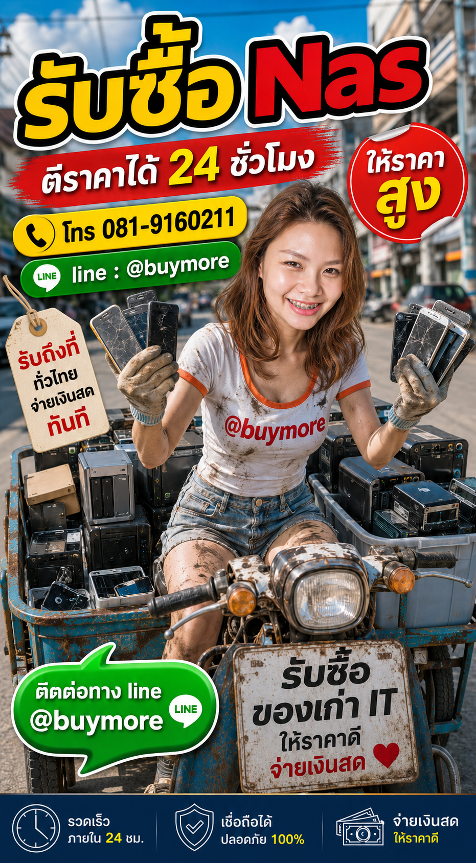 รับซื้อ NAS saleng.net ติดต่อ Line @buymore