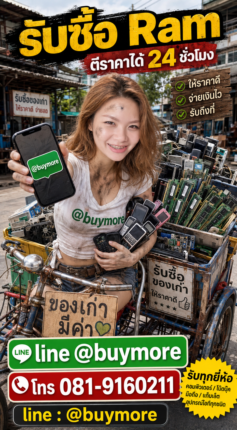 รับซื้อ Ram saleng.net ติดต่อ Line @buymore