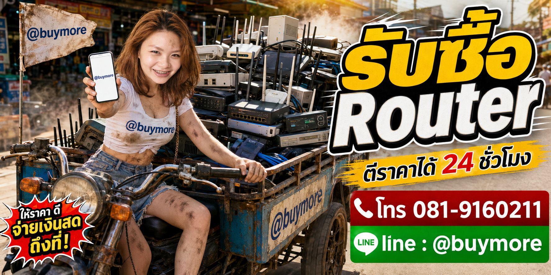 saleng.net รับซื้อ Router โทร 081-9160211 Line @buymore