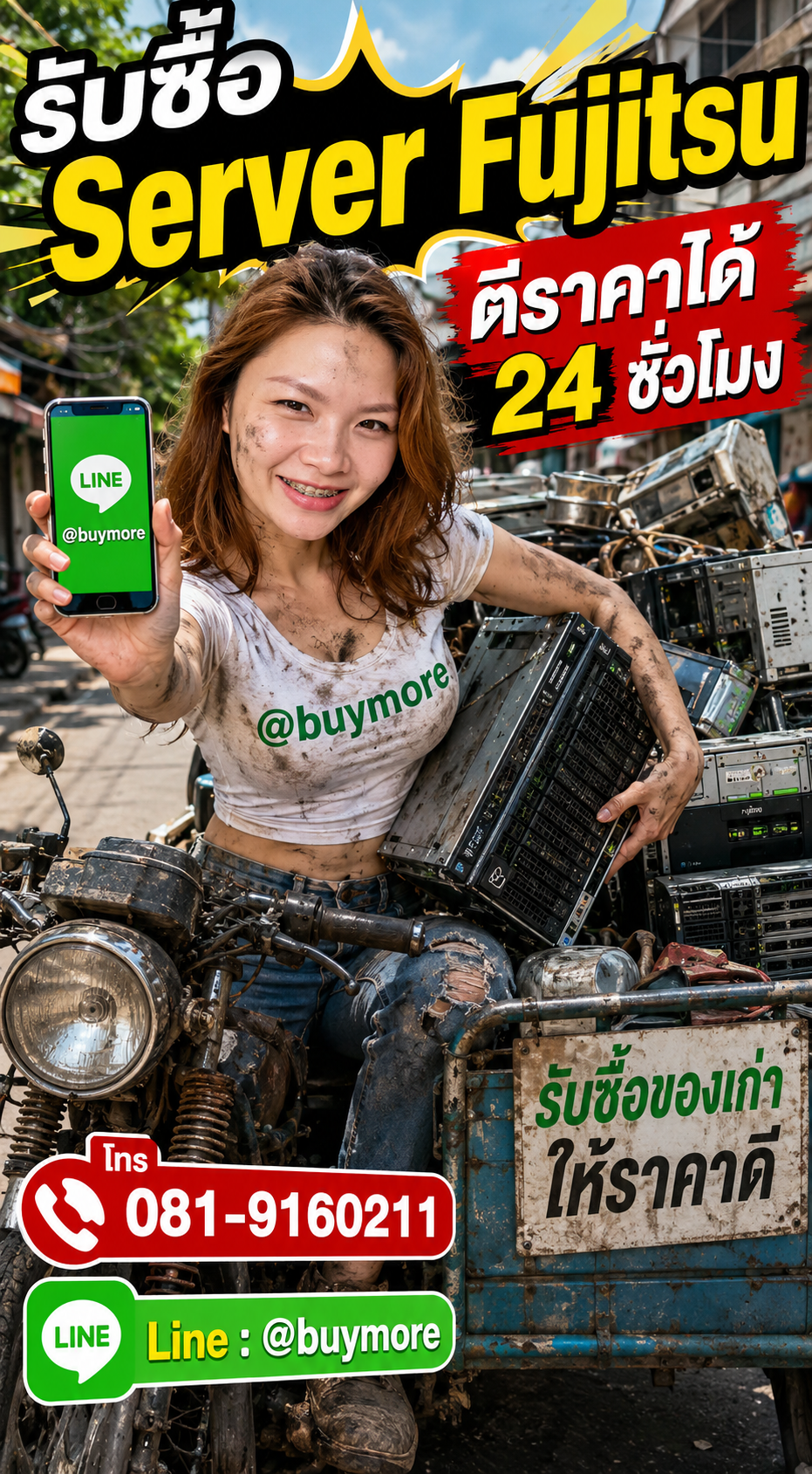 รับซื้อ Server Fujitsuเก่า saleng.net ติดต่อ Line @buymore