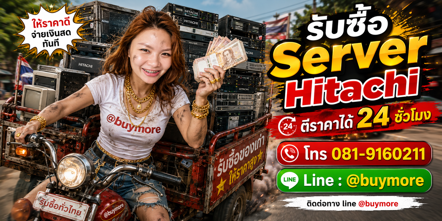ขาย Server Hitachi เก่าให้ saleng.net ให้ราคาดีและจ่ายเงินสด