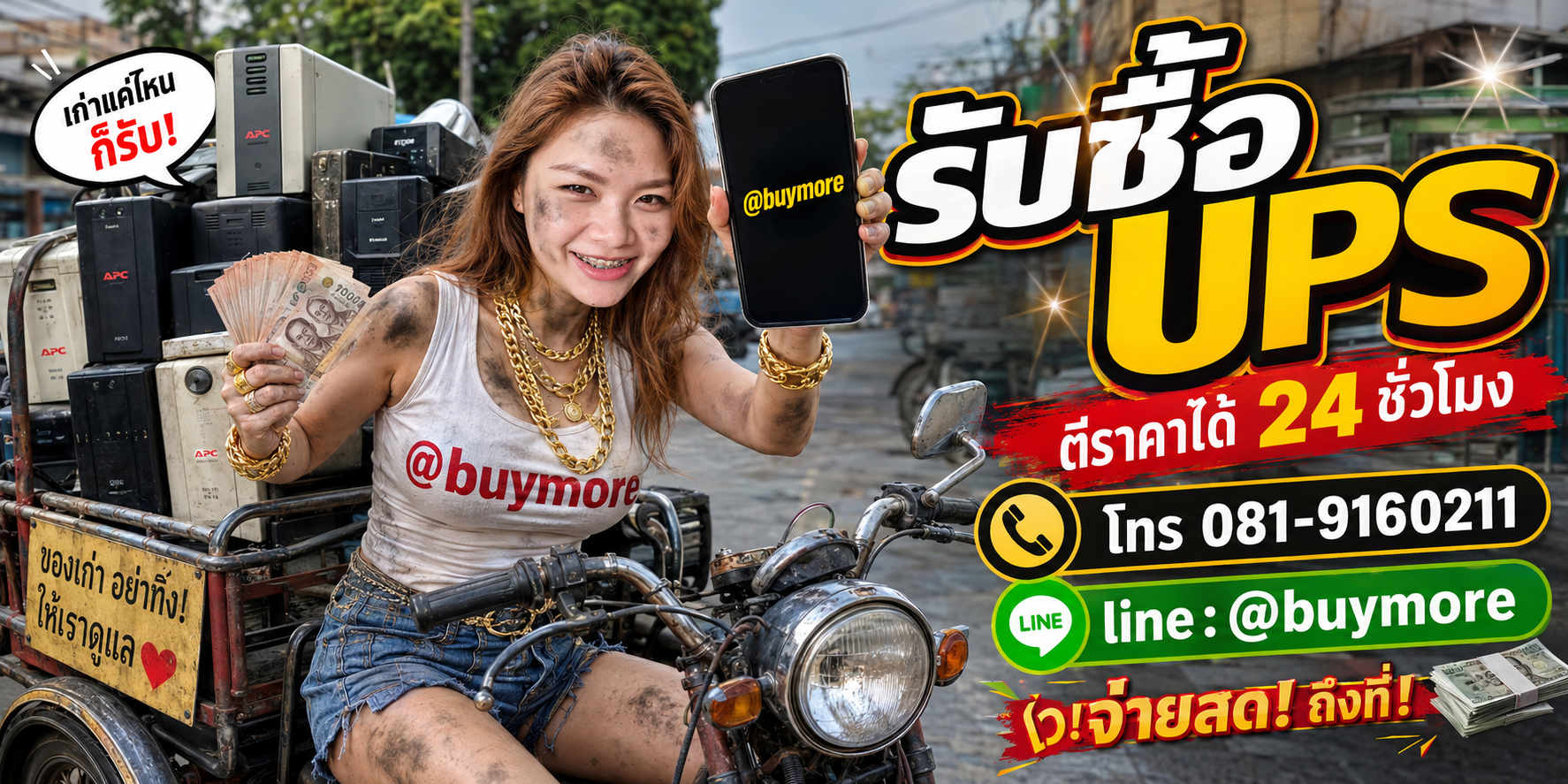 ขาย UPS เก่าให้ saleng.net ให้ราคาดีและจ่ายเงินสด